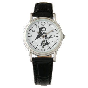 Montre Saint-Thérèse, petit enfant à fleurs