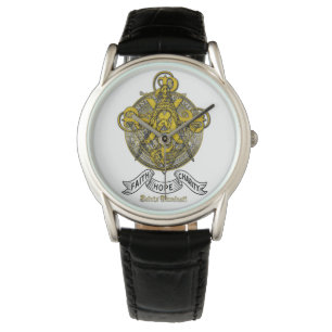 Montre Saints d'Illuminati Freemason & Masonic