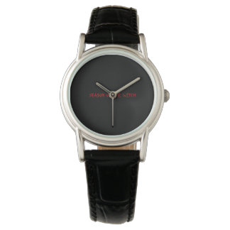 Montre Saison de la sorcière rouge sur Black Ladies Watch