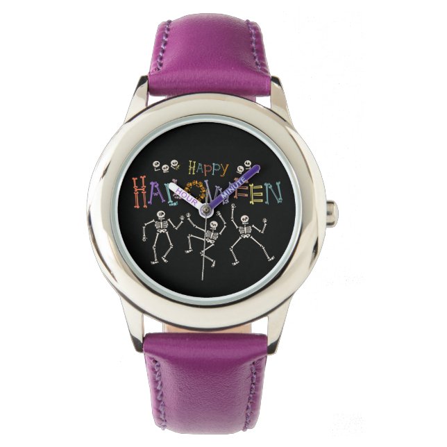 Montre Salutations d'Halloween (devant)