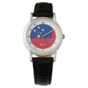 Montre Samoan Flag & Samoa mode tendance /design watch