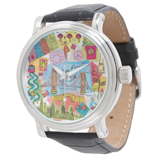 Montre San Francisco, Californie (Incliné)