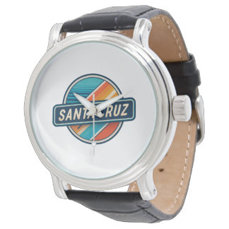 Montre Santa Cruz Retro Vintage Circular Beach California