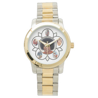 Montre Sathya Sai Baba Gold et Silver Tone Watch