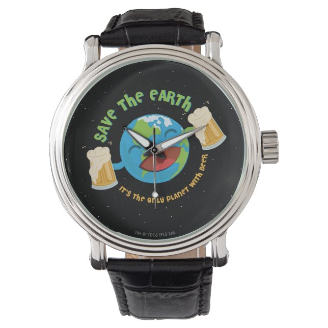 Montre Sauvez la Terre (devant)