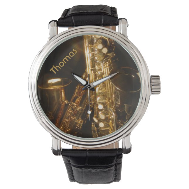 Montre saxophone (devant)