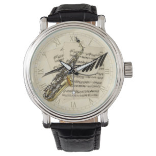 Montre Saxophone et piano music