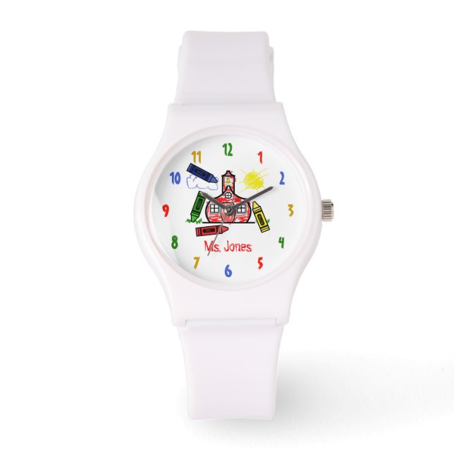Montre Schoolhouse & Crayons Sporty Teacher Watch (Recto)