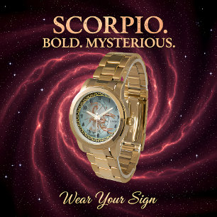 Montre Scorpio Zodiac Astrologie design