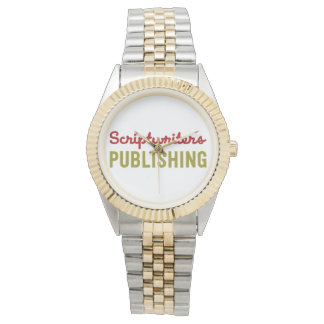 Montre Scriptwriters Publier Red/Gold Watch