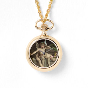 Montre se reposer de 2 rétro cupidons