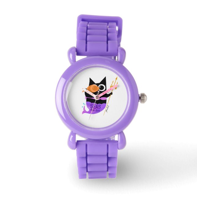 Montre Seas the Day - Wanda the Cat Kids Watch (Recto)