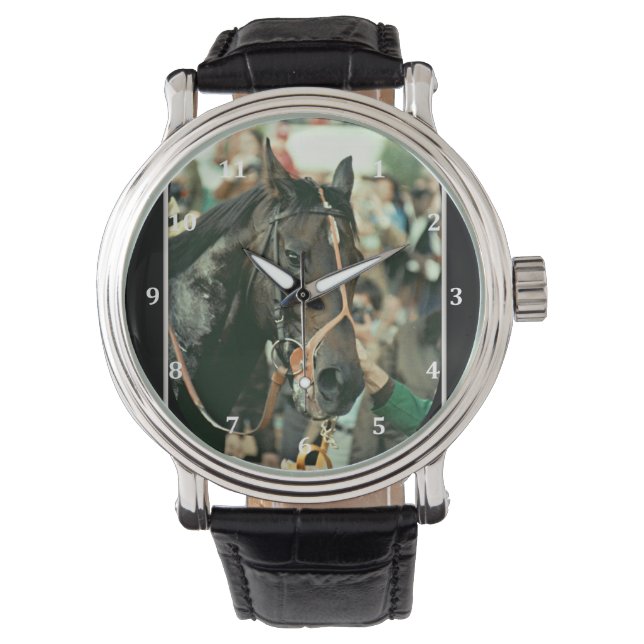 Montre Seattle Slew Thoroughbred 1978 (devant)