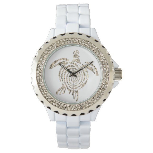 MONTRE SEATURTLE. TORTUE DÉCORATIVE (devant)