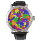 Montre sensibilisation sur l'autisme avec Rainbow 