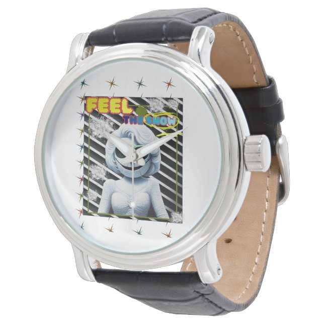 Montre Sentez la neige (Incliné)