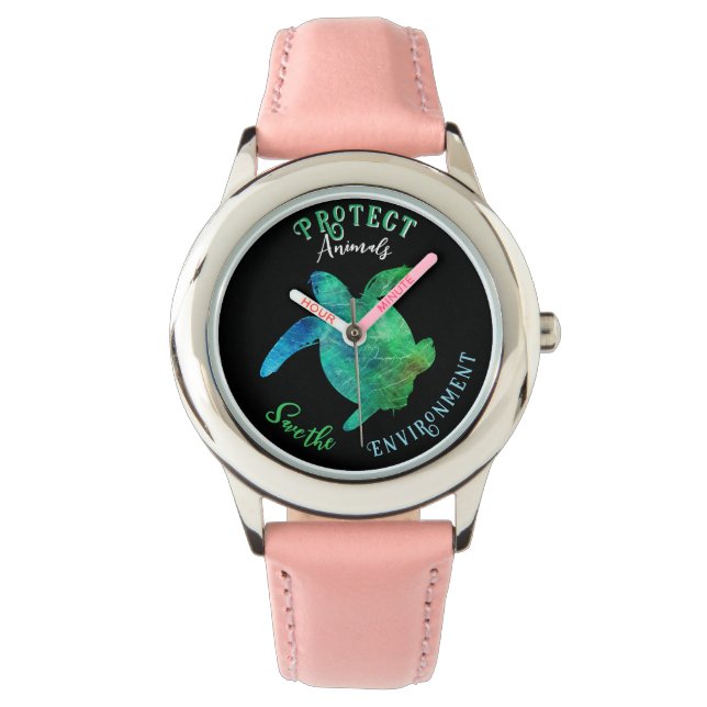 Montre Sentinelle de la vie marine (devant)
