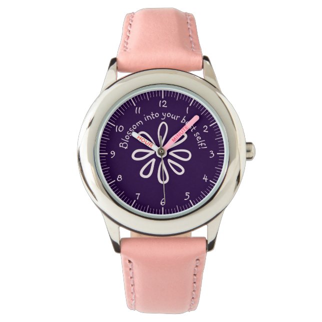 Montre S'épanouissez dans votre propre mieux ! Doodle de  (devant)