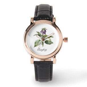 Montre Serene Watercolor Comfrey, personnalisée