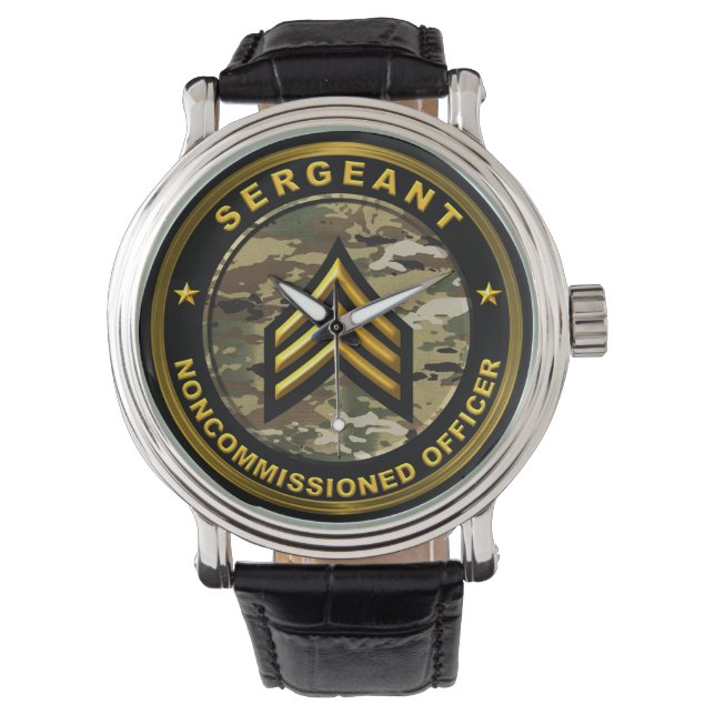 Montre Sergent d'état-major (devant)