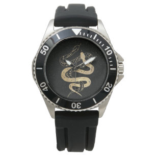 Montre Serpents mystiques Imaginaires et noirs
