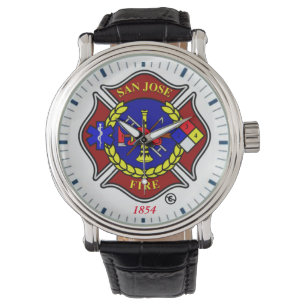 Montre Service d'incendie de San Jose VintageWatch