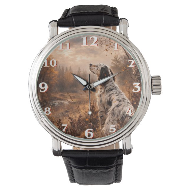 Montre Setter anglais (devant)