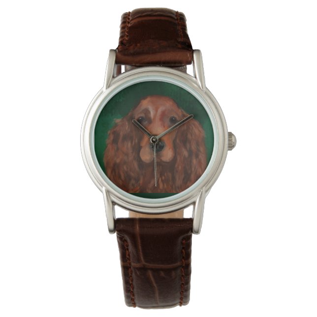 Montre Setter rouge irlandais (devant)