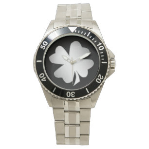 Montre Shamrock argenté