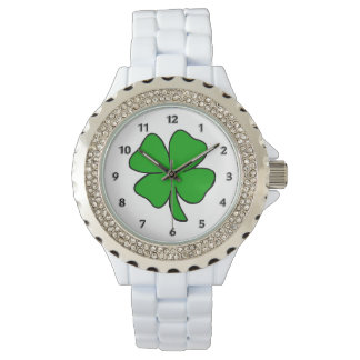 Montre Shamrock irlandais