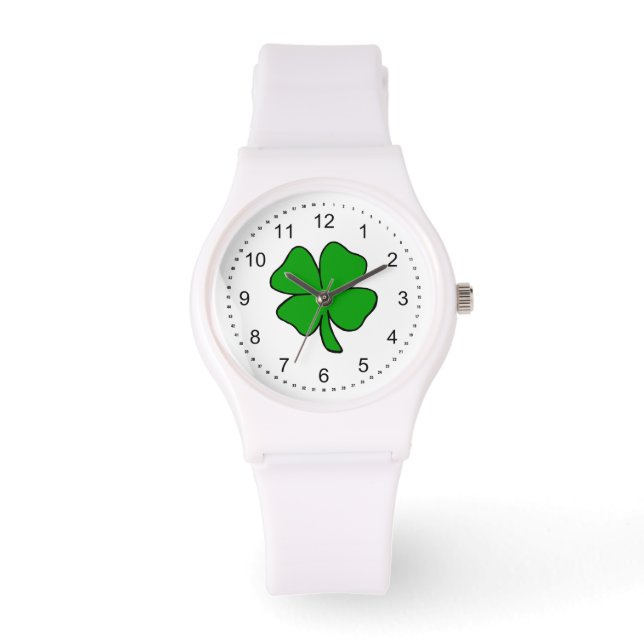 Montre Shamrock irlandais (Recto)