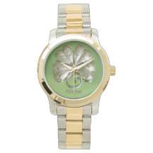 Shamrock Watch ! Irish Watch ! Ajouter un nom !