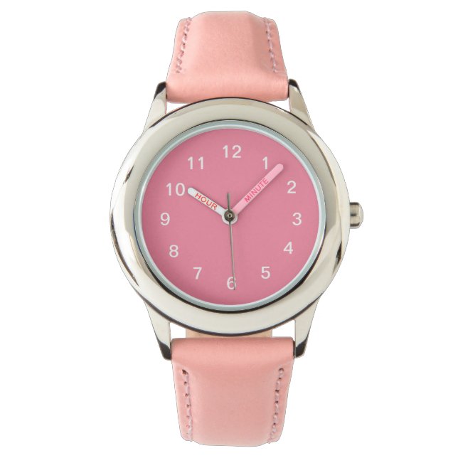Montre Sherbet rose (devant)