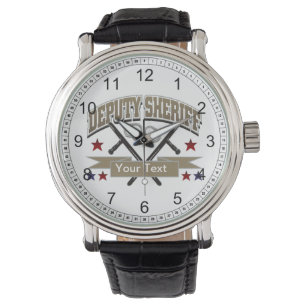 Montre Sheriff adjoint personnalisé