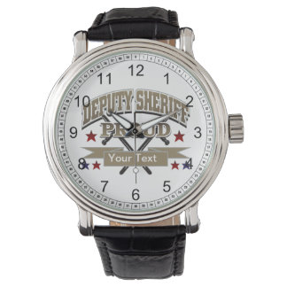 Montre Sheriff adjoint sur mesure