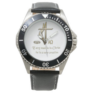 Montre Si un homme est en Christ, il est une nouvelle cré