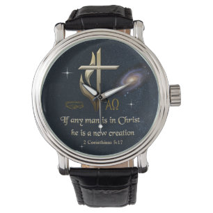 Montre Si un homme est en Christ, il est une nouvelle cré