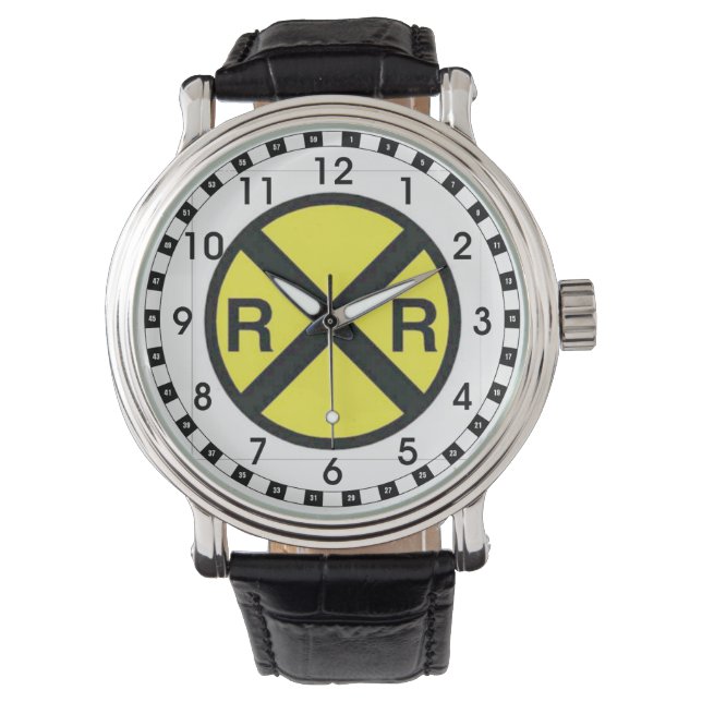 Montre Signal d'avertissement préalable aux passages à ni (devant)