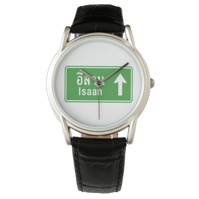 Montre SIGNE DE LA ROUTE THAÏE D'Iaan ⚠ (devant)