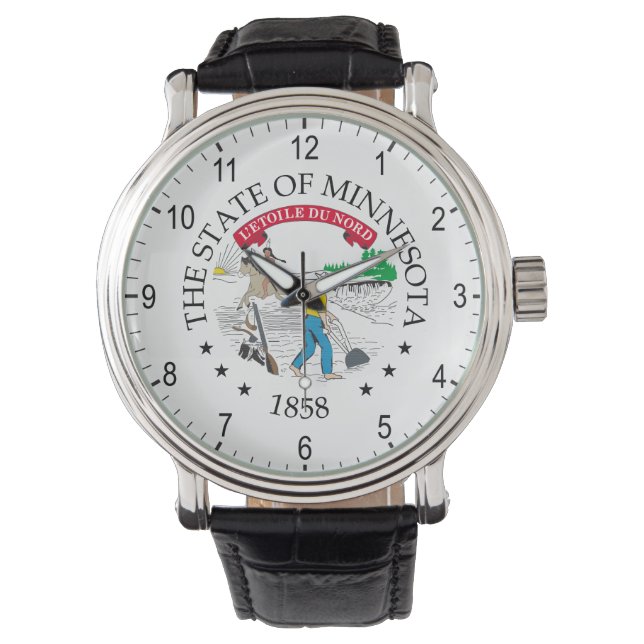 Montre Signe du Minnesota (devant)