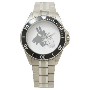 Montre Silhouette à la main Billy Goat Grey