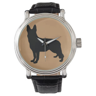 Montre Silhouette berger allemand
