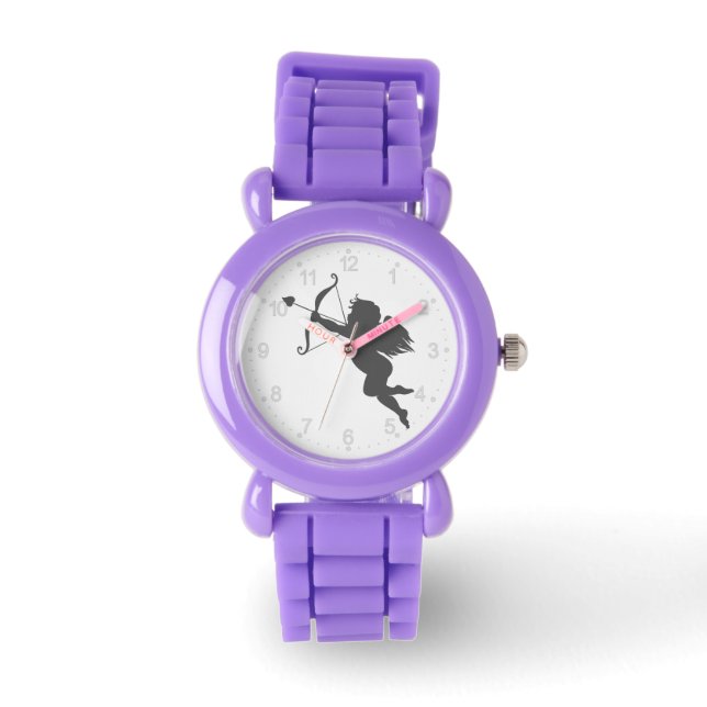 Montre Silhouette d'amour mignon (Recto)
