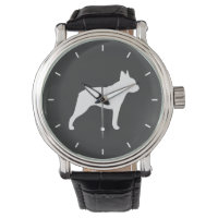Silhouette de Boston Terrier