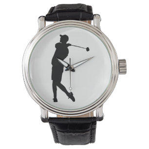 Montre Silhouette de Golfer