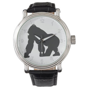 Montre Silhouette de Gorilla
