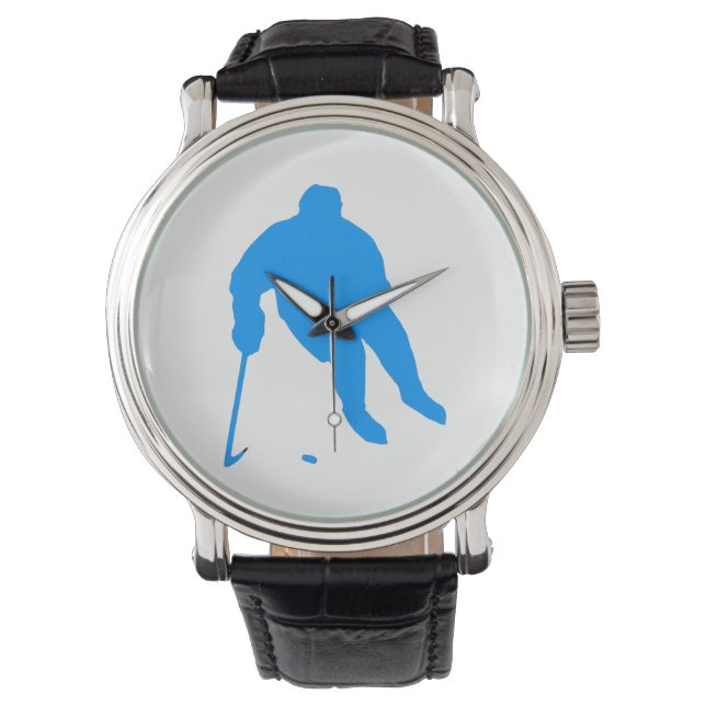 Montre Silhouette de hockey (devant)