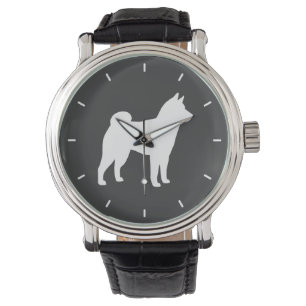 Montre Silhouette de Shiba Inu