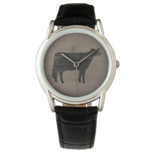 Montre Silhouette de vache du Holstein