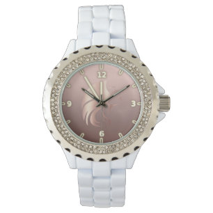 Montre Silhouette de visage cool, Fille